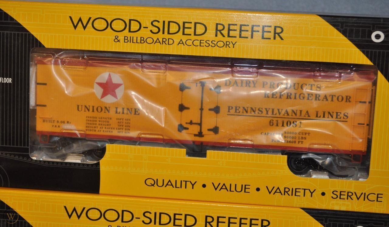 New Kline Freight Car Reefer K7421891 Pennsylvania Southeastern